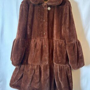 Lightweight brown jacket -- elegant, cozy, and versatile